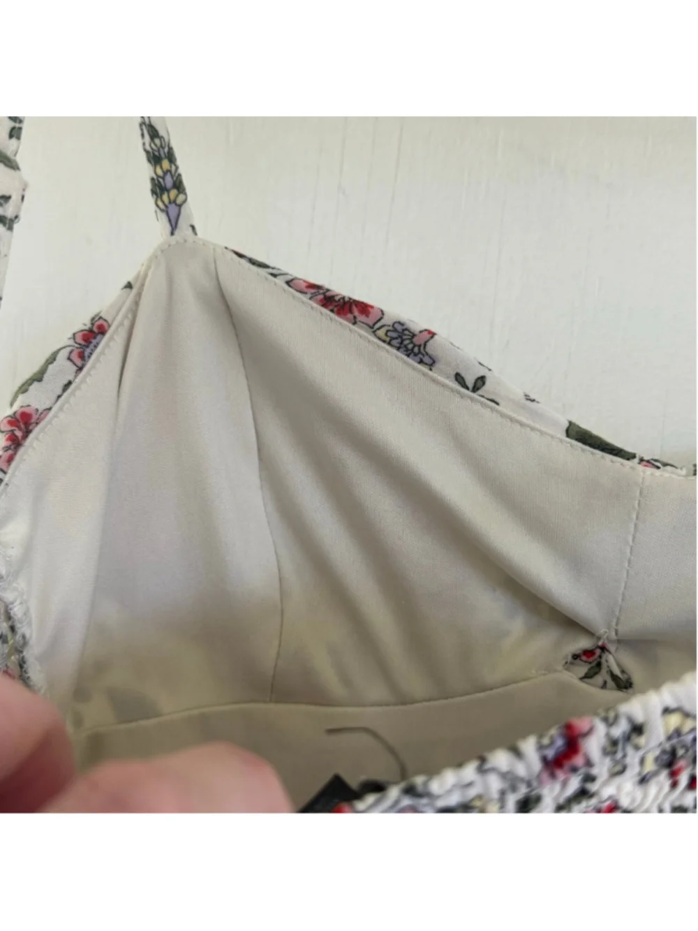 As U Wish Floral Tie-Front Midi Dress - Size S - Picture 10 of 10